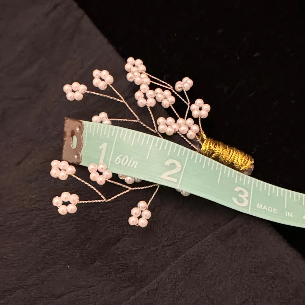 🔺FREE WHEN BUNDLED🔺 Beaded Hair Comb — Handmade